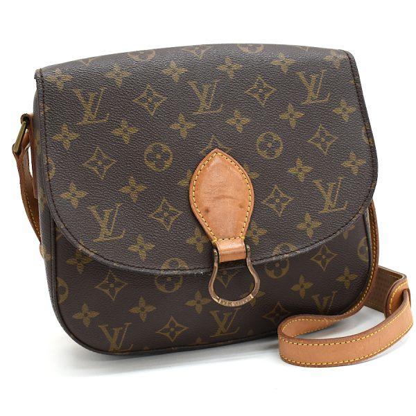 5000001884123933 1 LOUIS VUITTON Saint Cloud GM Shoulder Bag M51242 Brown