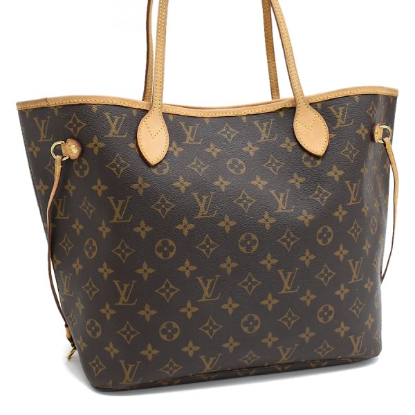 5000001884123936 1 LOUIS VUITTON Neverfull MM Shoulder Tote Monogram Brown