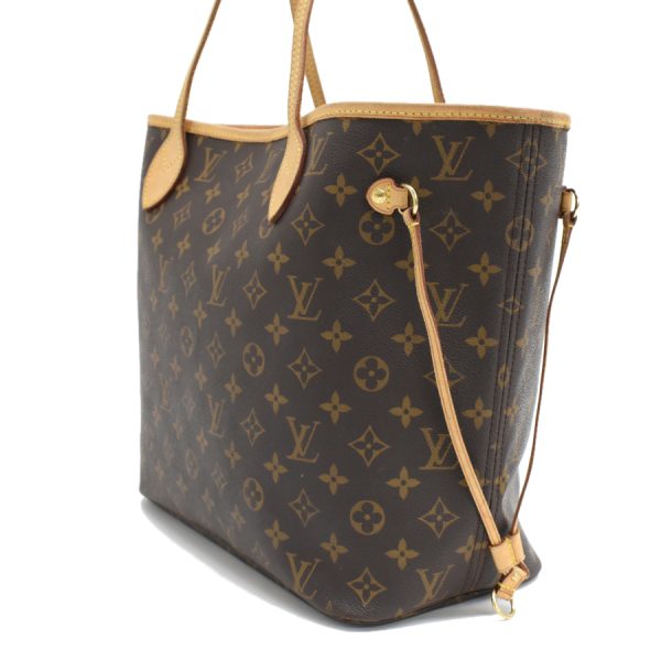 5000001884123936 2 LOUIS VUITTON Neverfull MM Shoulder Tote Monogram Brown