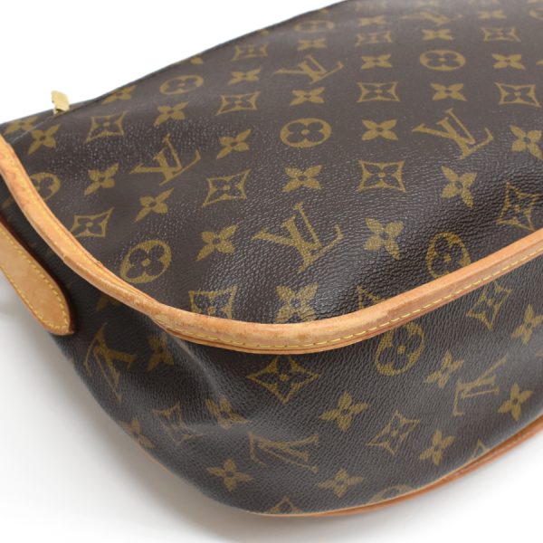 5000001884123954 5 LOUIS VUITTON Menilmontant MM Crossbody Shoulder Bag M40473 Monogram Canvas Leather Brown