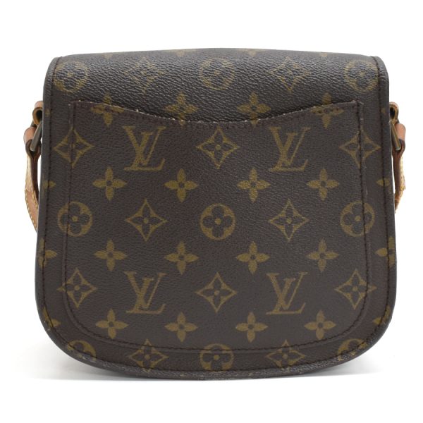 5000001884124123 3 Louis Vuitton Saint Cloud MM M51243 Monogram Canvas Leather Brown