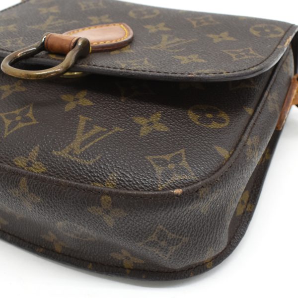 5000001884124123 5 Louis Vuitton Saint Cloud MM M51243 Monogram Canvas Leather Brown