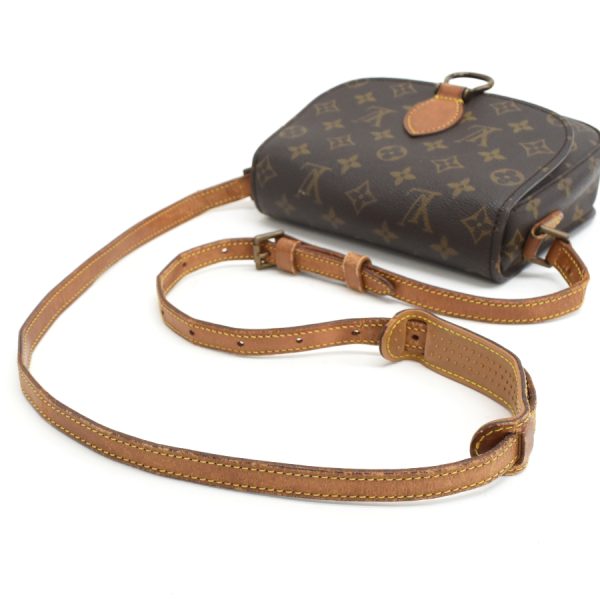 5000001884124123 6 Louis Vuitton Saint Cloud MM M51243 Monogram Canvas Leather Brown