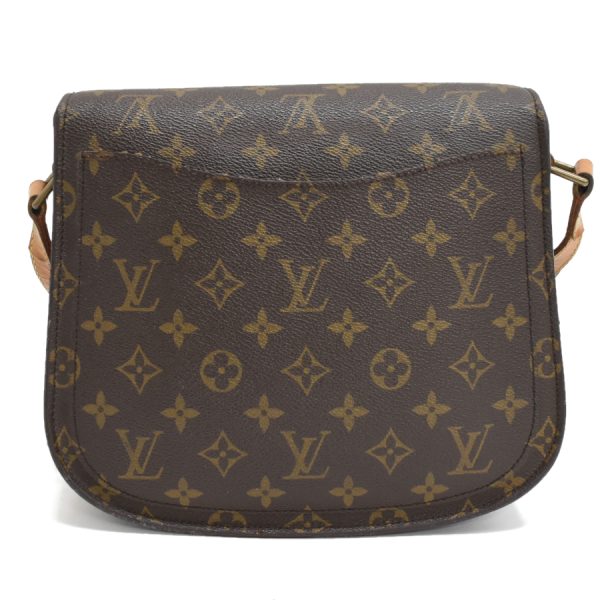 5000001884124186 3 Louis Vuitton Saint Cloud GM Shoulder Bag M51242 Monogram Brown