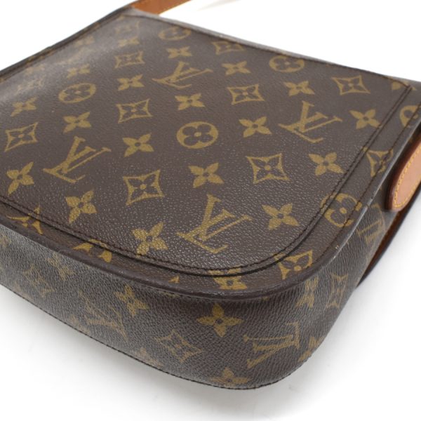 5000001884124186 5 Louis Vuitton Saint Cloud GM Shoulder Bag M51242 Monogram Brown