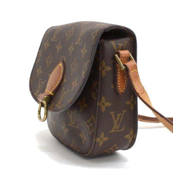 5000001884124282 2 Louis Vuitton Saint Cloud PM Shoulder Bag M51244 Monogram Brown