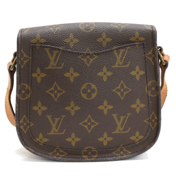 5000001884124282 3 Louis Vuitton Saint Cloud PM Shoulder Bag M51244 Monogram Brown