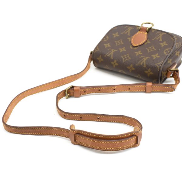 5000001884124282 6 Louis Vuitton Saint Cloud PM Shoulder Bag M51244 Monogram Brown