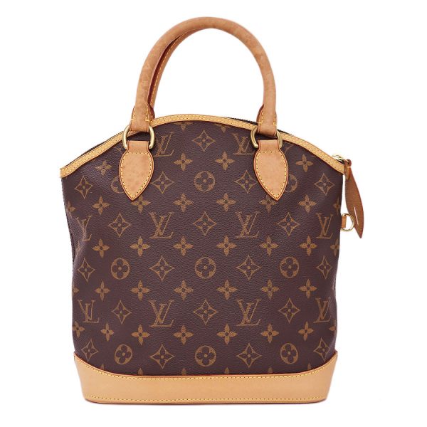 5000001884402632 2 Louis Vuitton Lockit PM Monogram Canvas Handbag Brown