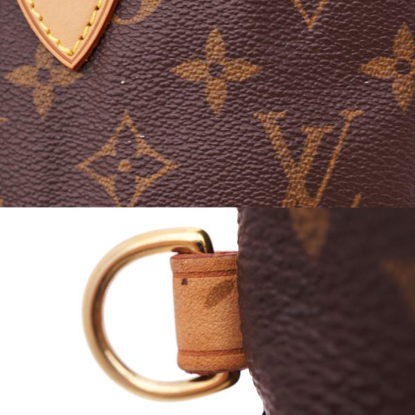 5000001884402632 9 Louis Vuitton Lockit PM Monogram Canvas Handbag Brown