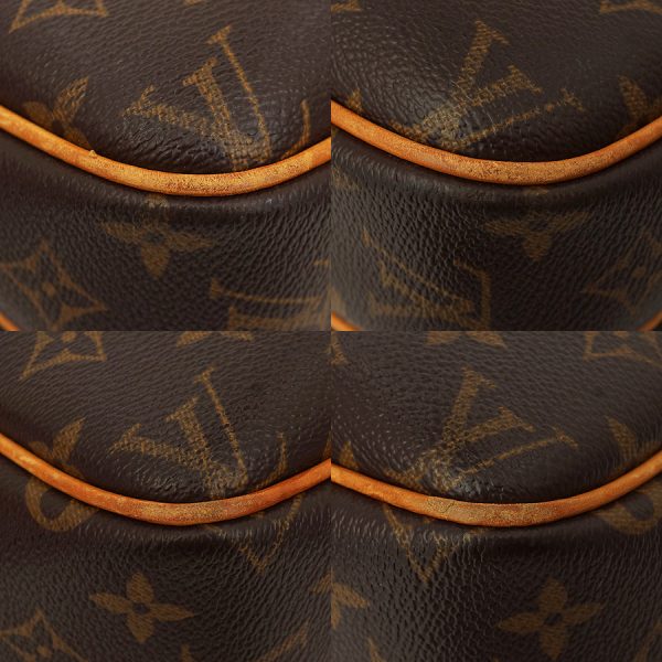 5000001884402721 6 Louis Vuitton Reporter PM Monogram Canvas Shoulder Bag Brown