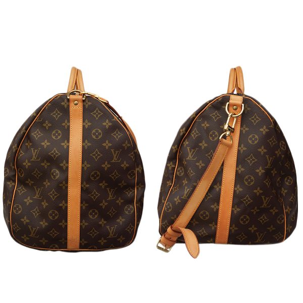 5000001884402785 3 Louis Vuitton Rucksack Montsouris GM Monogram Canvas Leather Brown