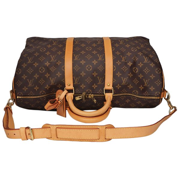 5000001884402850 4 Louis Vuitton Speedy 35 Handbag Monogram Canvas Brown