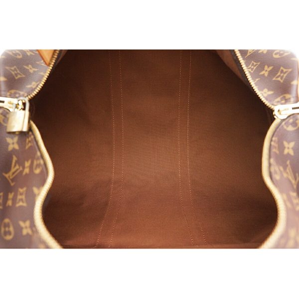 5000001884402850 7 Louis Vuitton Speedy 35 Handbag Monogram Canvas Brown