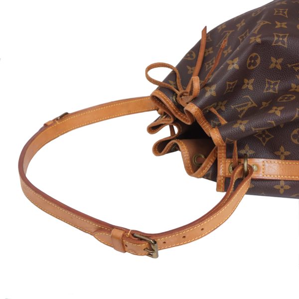 5000001884402865 7 Louis Vuitton Noe Shoulder Bag M42224 Monogram Brown Canvas