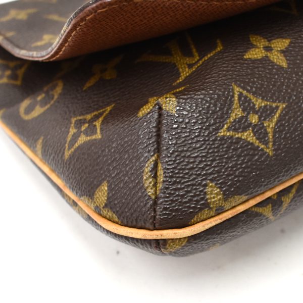 5000001884402877 5 Louis Vuitton Musette Tango Monogram Canvas Brown