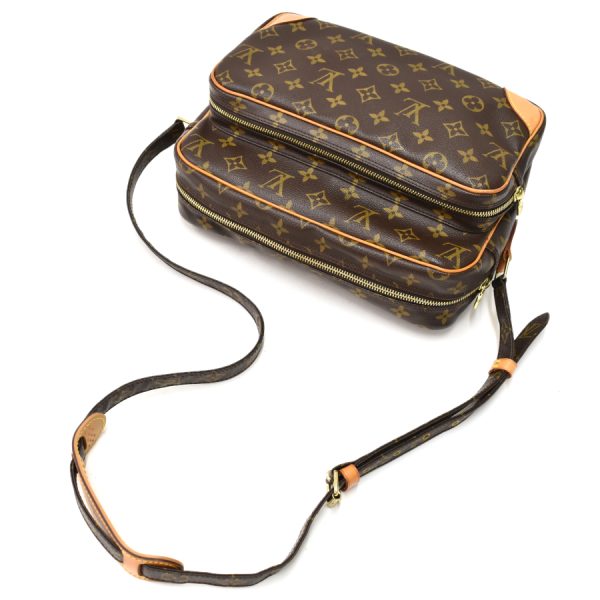 5000001884402880 7 Louis Vuitton Shoulder Bag Nile Monogram Canvas Brown