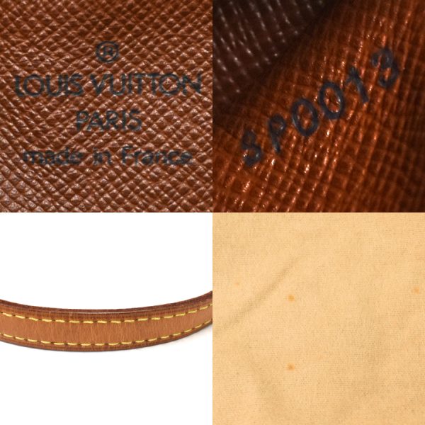 5000001884402884 9 Louis Vuitton Vavan PM Handbag Monogram Canvas Leather Brown