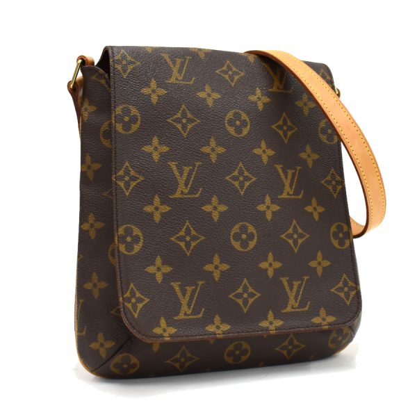 5000001884402889 1 Louis Vuitton shoulder bag Musette Salsa Short M51258 Brown