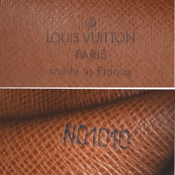 5000001884502675 9 Louis Vuitton Deauville Handbag Monogram Canvas Leather Brown