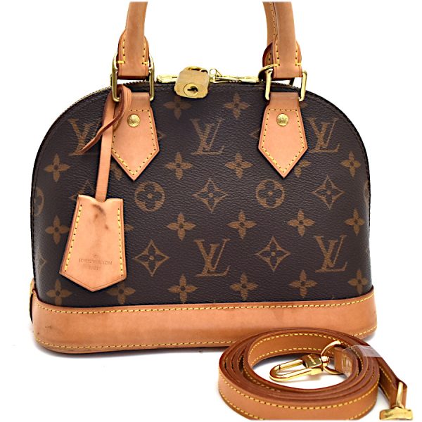 5000001884502679 1 Louis Vuitton Hippo Piano Tote Bag Shoulder Bag Monogram Brown