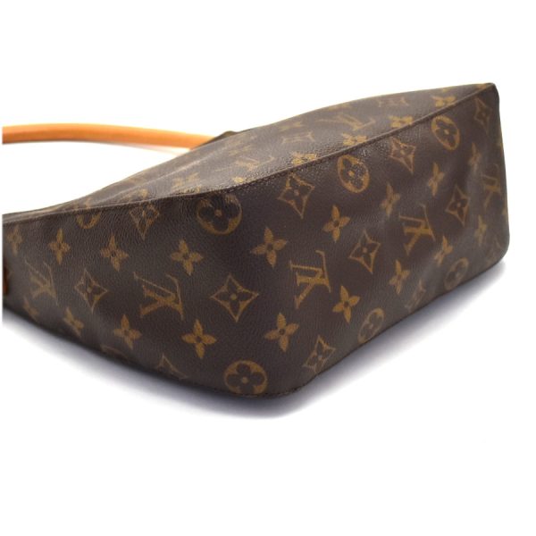 5000001889302602 5 Louis Vuitton One Shoulder Bag Looping MM Canvas Monogram Brown