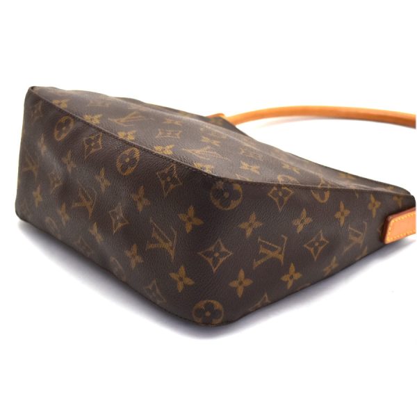 5000001889302602 6 Louis Vuitton One Shoulder Bag Looping MM Canvas Monogram Brown