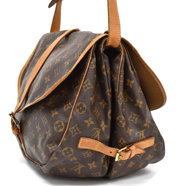 5000001889302652 2 Louis Vuitton Montsouris GM Rucksack Monogram Canvas Leather Brown