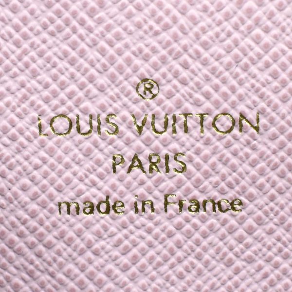 5000002884101408 9 Louis Vuitton Portefeuille Clemence Wallet Brown Rose Ballerine Pink