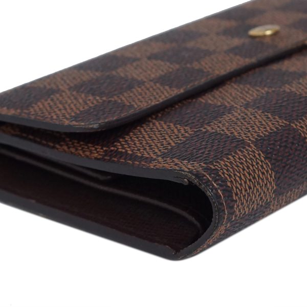 5000002884101423 5 Louis Vuitton Portefeuil International Wallet Damier Ebene