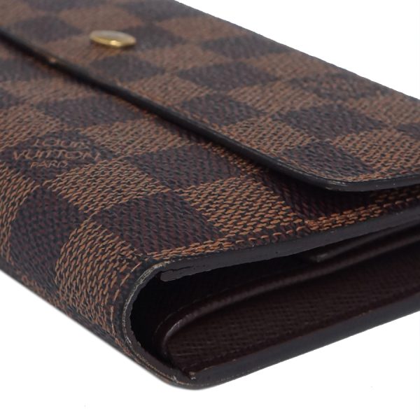 5000002884101423 6 Louis Vuitton Portefeuil International Wallet Damier Ebene