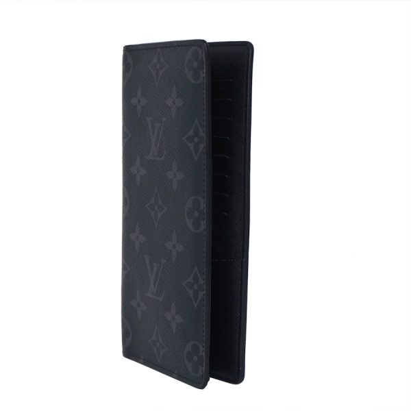 5000002884101424 2 Louis Vuitton Portefeuille Brother Wallet Monogram Eclipse Black