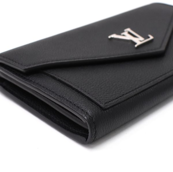 5000002884101436 6 Louis Vuitton Portefeuille My Lock Me Wallet Taurillon Leather Noir