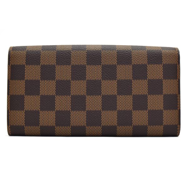 5000002884101441 3 Louis Vuitton Portefeuille Sala Wallet Damier Canvas Brown