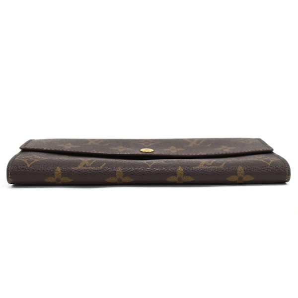 5000002884101447 4 Louis Vuitton Porte Monnaie Credit Wallet Monogram Brown