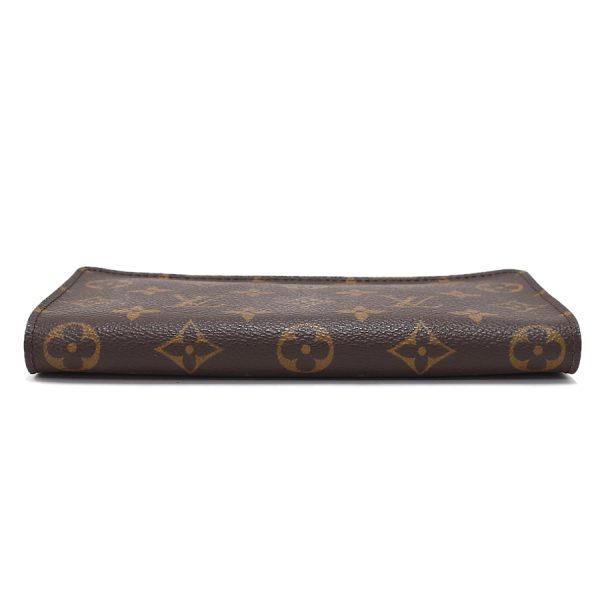 5000002884101452 4 Louis Vuitton Porte Monnaie Zip Wallet Round Zipper Monogram Brown