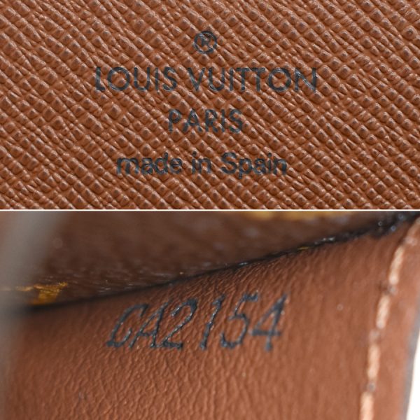 5000002884101458 9 Louis Vuitton Portefeuille Sarah Wallet Monogram Canvas Brown