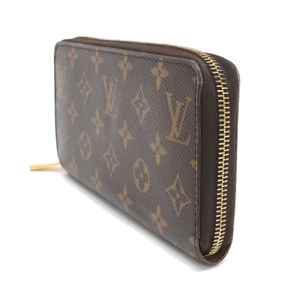 5000002884101462 2 Louis Vuitton Zippy Wallet Long Wallet Monogram Canvas Brown