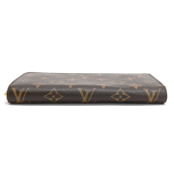 5000002884101462 4 Louis Vuitton Zippy Wallet Long Wallet Monogram Canvas Brown