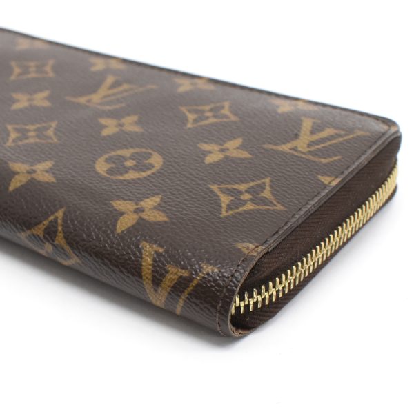 5000002884101462 5 Louis Vuitton Zippy Wallet Long Wallet Monogram Canvas Brown