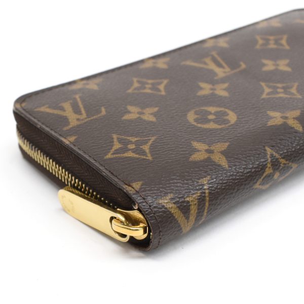 5000002884101462 6 Louis Vuitton Zippy Wallet Long Wallet Monogram Canvas Brown