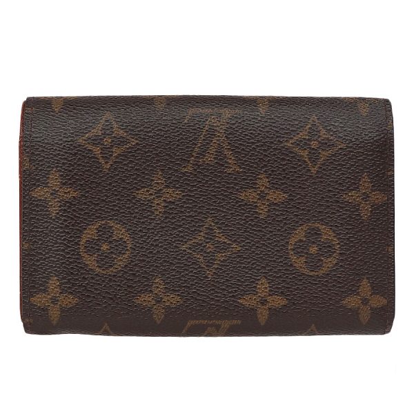 5000002884400720 2 Louis Vuitton Zipper Wallet Portomone Vietresor Canvas Brown