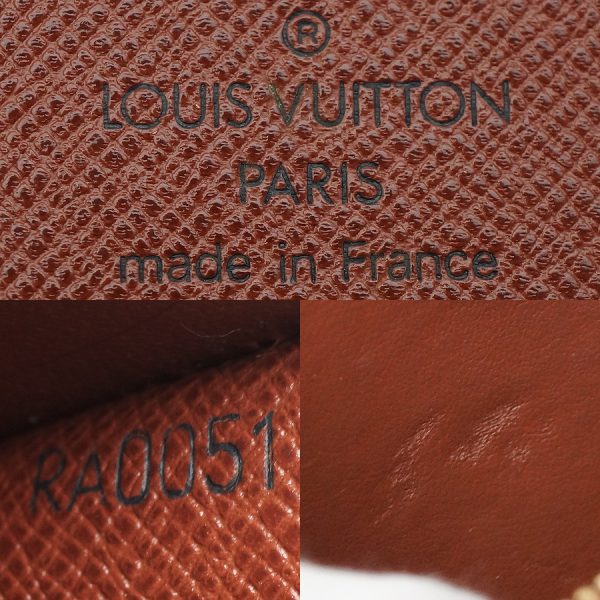 5000002884400720 9 Louis Vuitton Zipper Wallet Portomone Vietresor Canvas Brown