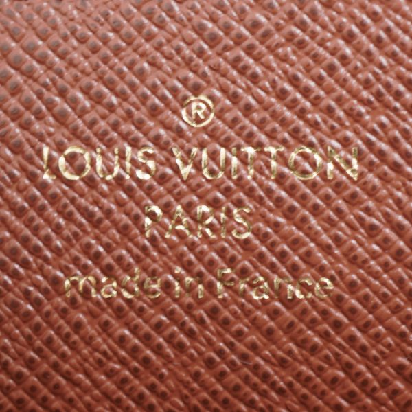 5000002884400737 9 Louis Vuitton Zippy Wallet Round Zipper Monogram Canvas Brown