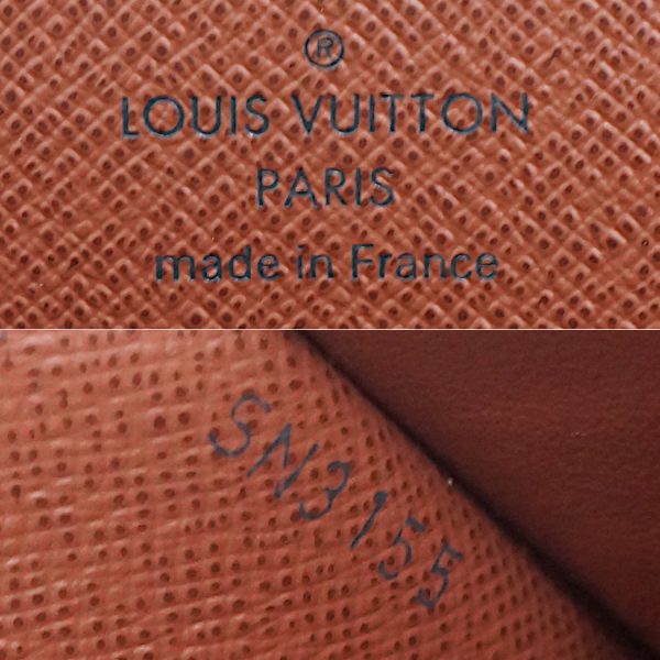 5000002884400740 9 Louis Vuitton Portefeuille Sara compact Wallet Monogram Brown