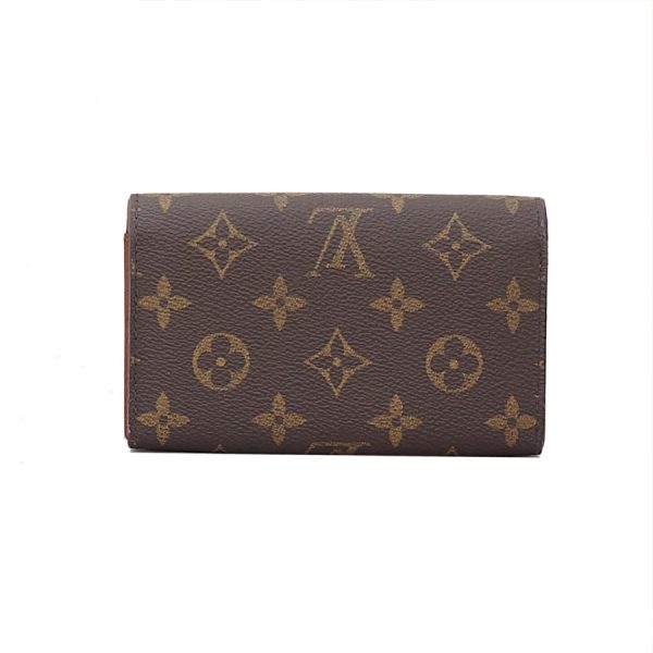 5000002884400742 3 Louis Vuitton Porte Monet Bier Tresor Wallet Monogram Brown