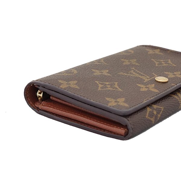 5000002884400742 5 Louis Vuitton Porte Monet Bier Tresor Wallet Monogram Brown