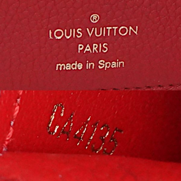 5000002884400743 9 Louis Vuitton Portefeuille Pallas Compact Wallet Monogram Canvas Brown Red