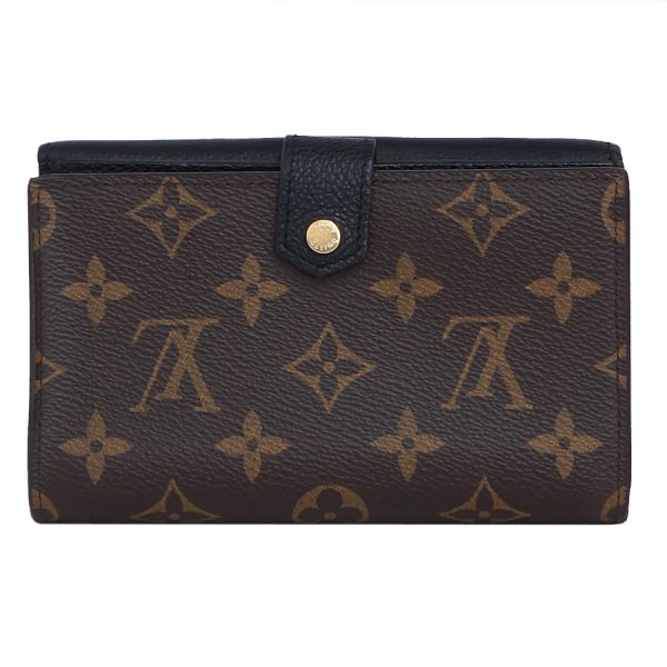 5000002884400744 3 Louis Vuitton Portefeuille Pallas Compact Wallet Noir Bifold Monogram