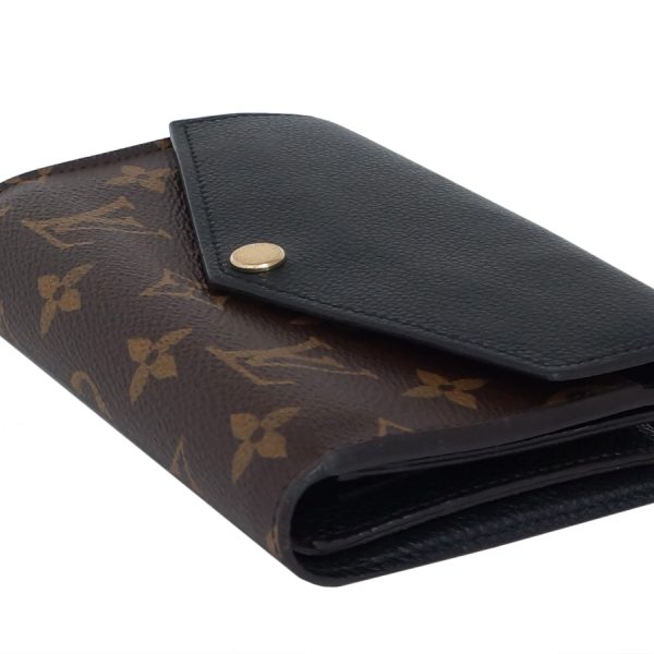 5000002884400744 6 Louis Vuitton Portefeuille Pallas Compact Wallet Noir Bifold Monogram